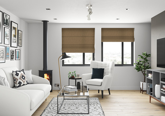 Devonshire, Mink - Roman Blind - Image 5